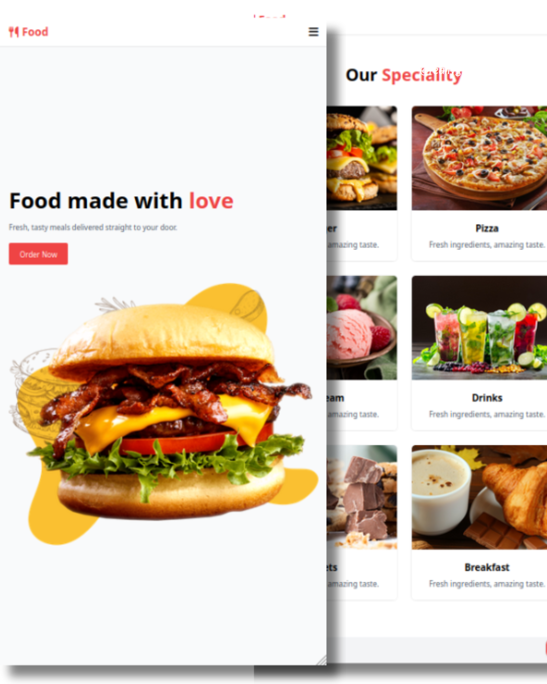 Restaurant Website Templates