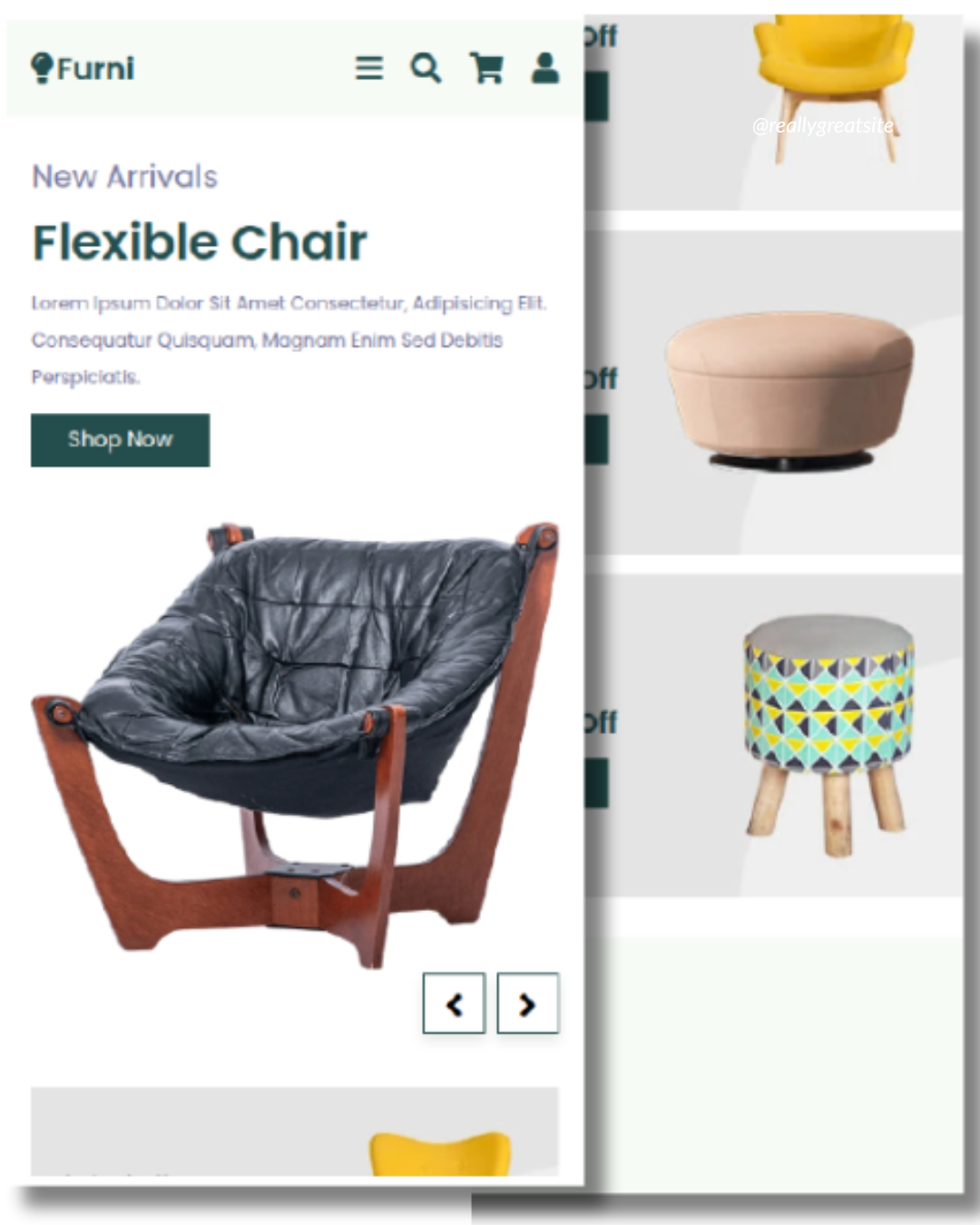 Furniture Website Templates